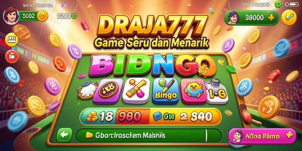 Gameplay DRAJA777 yang mendebarkan dan penuh warna.