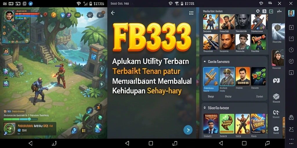 Tampilan antarmuka FB333 yang menarik dan fungsional.