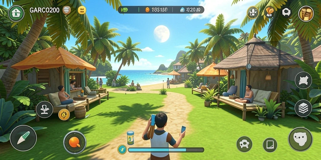 Tampilan gameplay GARCO200 yang seru dan menghibur sepanjang waktu.