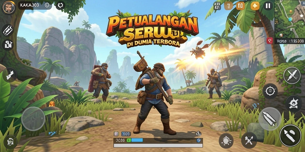 Gameplay KAKA303 menampilkan dunia terbuka yang menakjubkan.