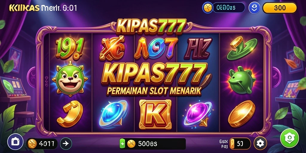 Tampilan gameplay KIPAS777 yang memikat dan interaktif.