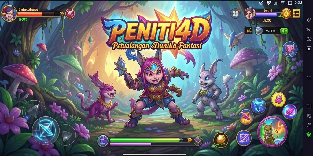 Tampilan gameplay seru dan penuh petualangan di PENITI4D.