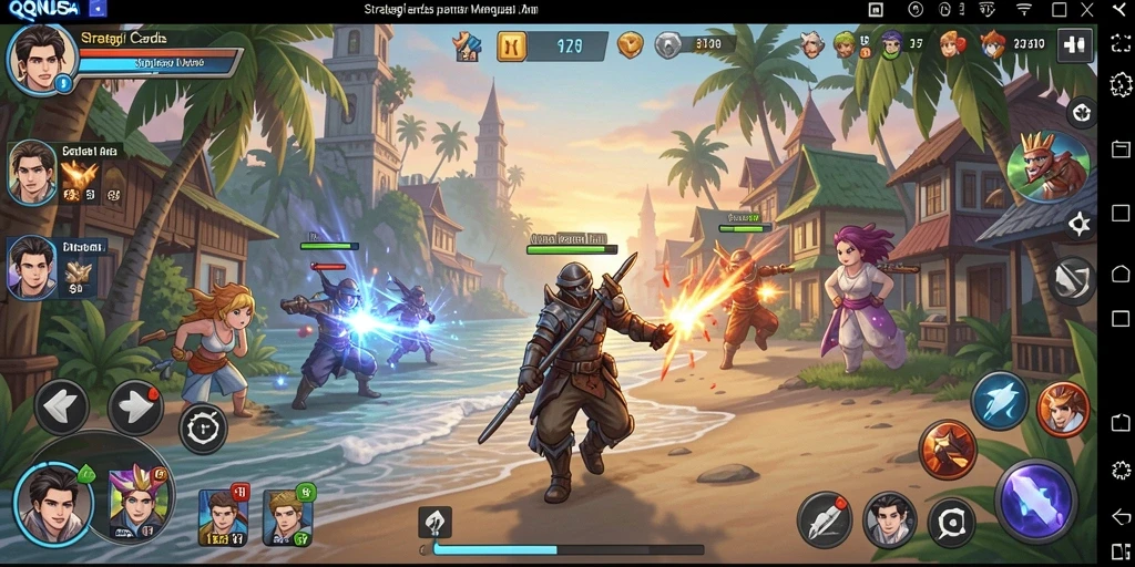 Gameplay QQNUSA menantang dengan strategi yang beragam.