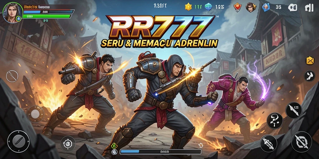 Gameplay seru dalam pertarungan 1:1 yang intens dan strategis.
